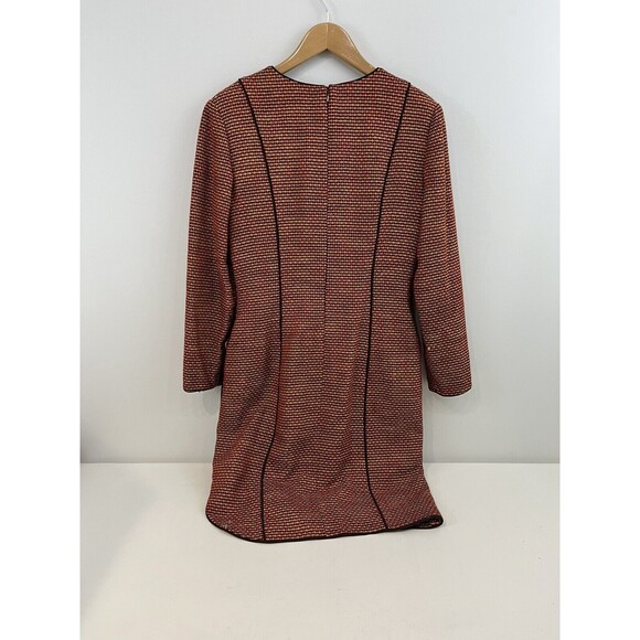 Vintage OSCAR DE LA RENTA Tweed Dress 70’s 60’s Studio Runway Size 10 - Picture 10 of 16